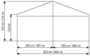 Querschnitt 6/8m